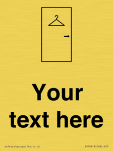 Custom information: Changing room